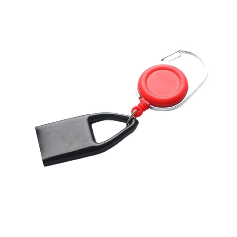 KLEHOPE 5 Pièces Porte Briquet, Briquet Extensible Briquets avec Cordon Rétractable et Crochets, Pratique et Anti-Perte