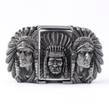 Boucle Ceinture Briquet Argent