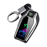 Briquet Chargeur USB Argent