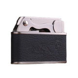 Briquet De Table Essence Cuir Noir