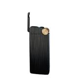 Briquet Extra Plat Noir