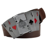 Ceinture Briquet Marron