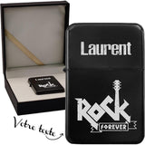 Gravure Sur Briquet Noir