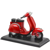 Moto Avec Briquet Rouge