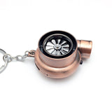 Porte Clef Briquet Or