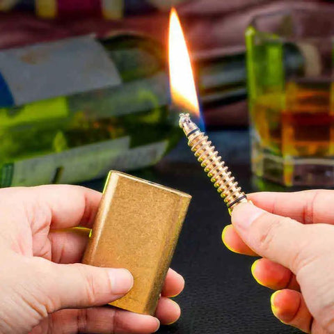 Briquets Allumettes Permanents - Lot De 5 - Étanches, Portable-clés - Camping, Survie